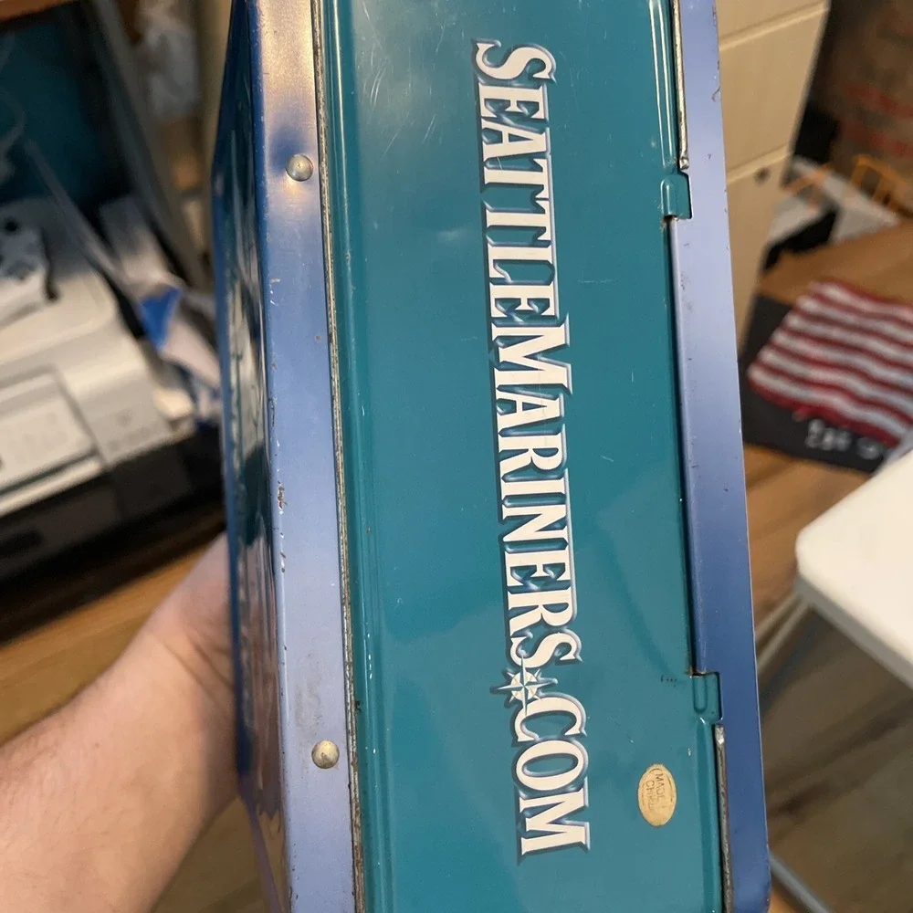 2007 Seattle Mariners Cloverdale Meats Metal Lunch‎ Box (14)